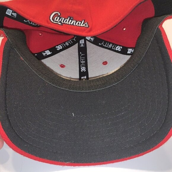 St. Louis Cardinals New Era 39 ThirtyFlex Fitted MLB Baseball Cap Hat Size M - L - Picture 7 of 8